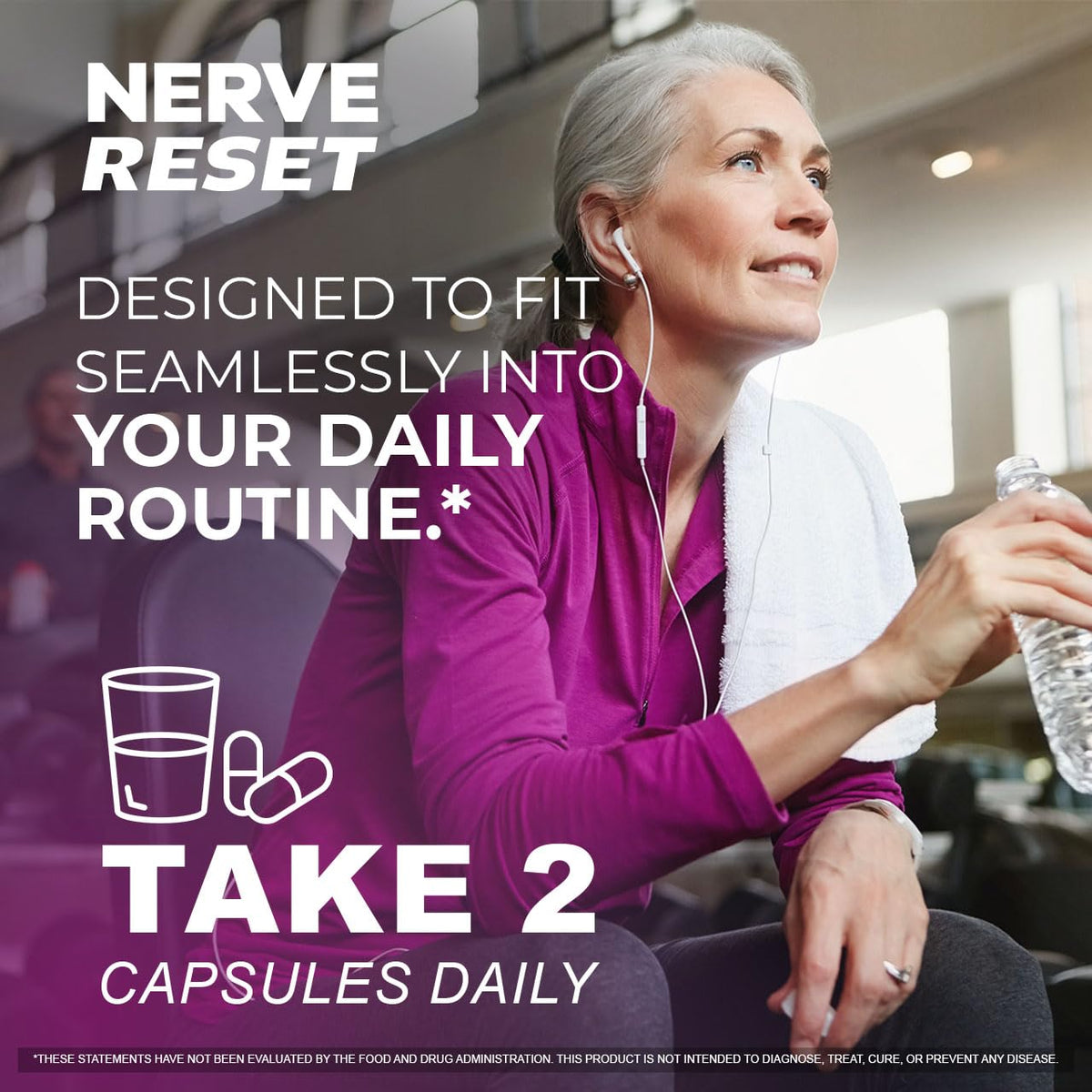Ingrédients naturels des capsules Nerve Reset OVICIA