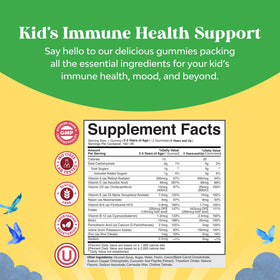 Ingrédients naturels des gummies multivitamines Natures Craft