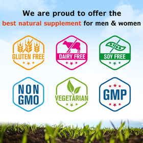 Ingrédients naturels du complément Curcuma 1800mg