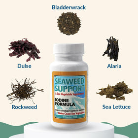 Ingrédients naturels du complément d'algues Maine Coast Sea Vegetables