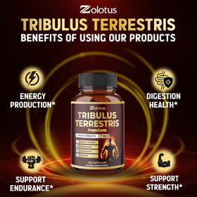 Ingrédients naturels du complément Zolotus Tribulus Terrestris