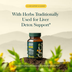 Ingrédients naturels du produit Gaia Herbs Détox Foie