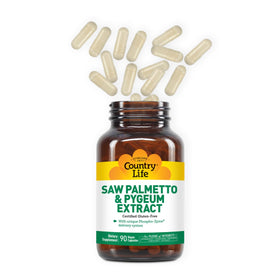Ingrédients naturels du Saw Palmetto Country Life