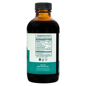 Ingrédients naturels du sirop de sureau et gingembre Earthn
