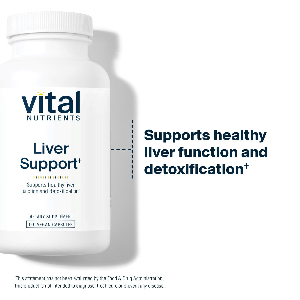 Ingrédients naturels du Vital Nutrients Soutien Hépatique