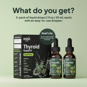Ingrédients naturels inclus dans le soutien thyroïdien Wish Fusion