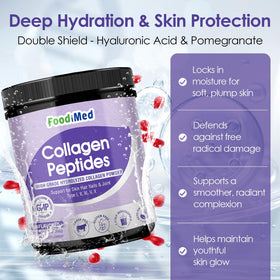 Ingrédients principaux de la poudre de collagène FoodiMed