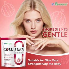 inGreens gummies collagène marin 5000mg à l'intérieur du sachet