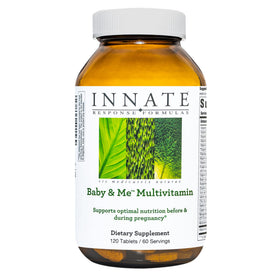 Innate Response Formulas Multivitamines Prénatales 120 comprimés vue de face