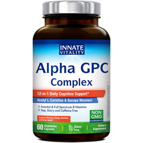 Innate Vitality Alpha GPC 12-en-1 complément alimentaire 60 capsules végétales