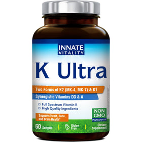 Innate Vitality K Ultra 60 gélules miniatures en boîte