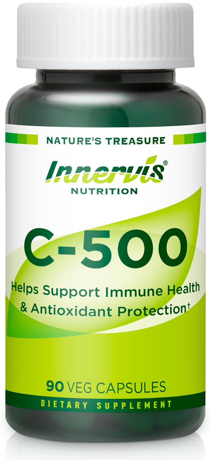 INNERVISNUTRITION C-500 90 capsules végétales vue de face
