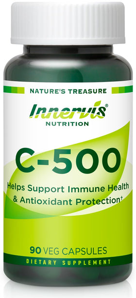 INNERVISNUTRITION C-500 90 capsules végétales vue de face