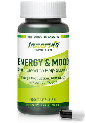 INNERVISNUTRITION Complément Alimentaire Énergie Naturelle 60 Capsules vue de face