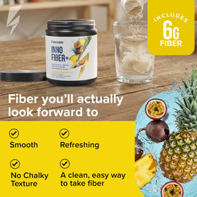 Inno Fiber+ complément alimentaire en poudre 458g avec fruits