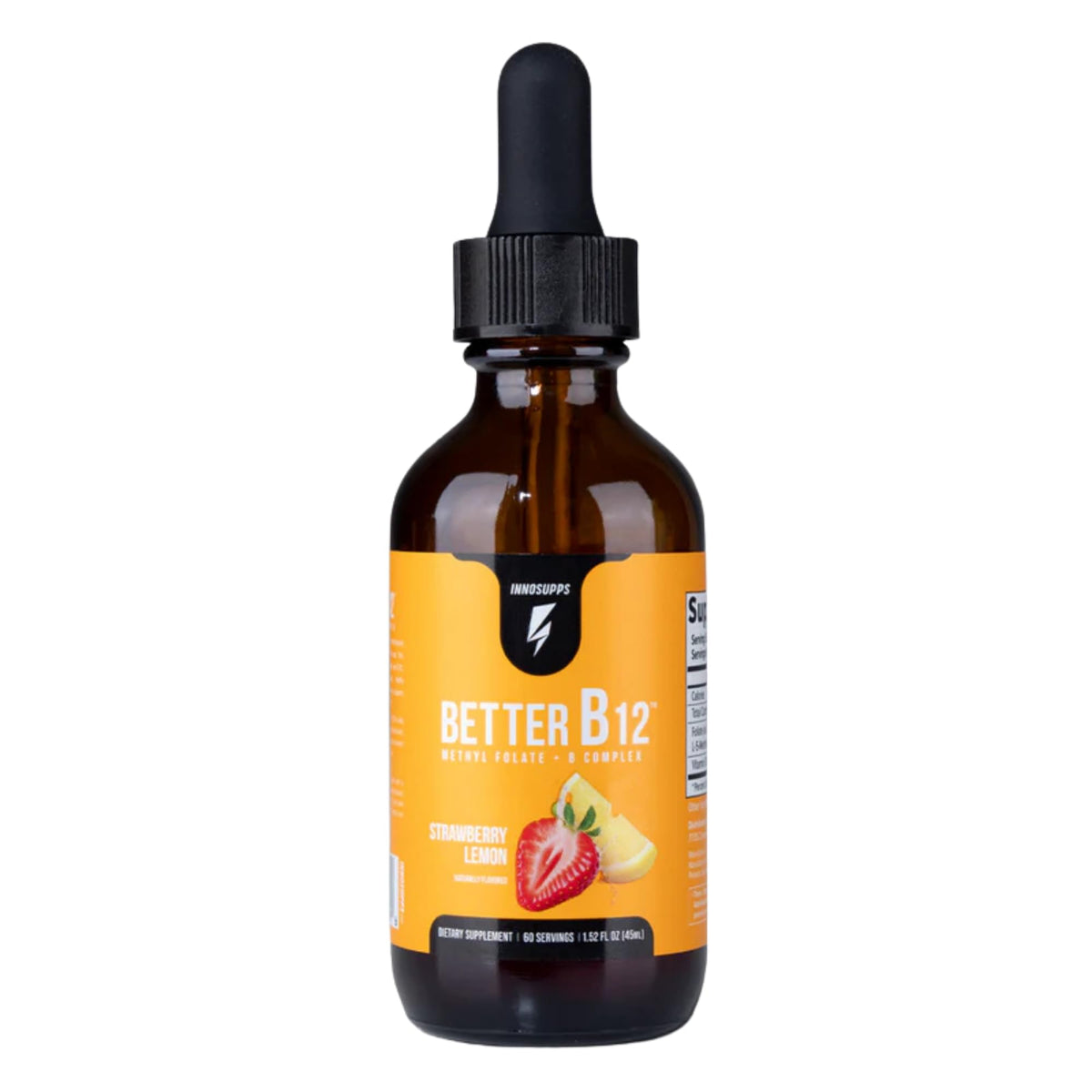 InnoSupps Better B12 gouttes liquides vue de face