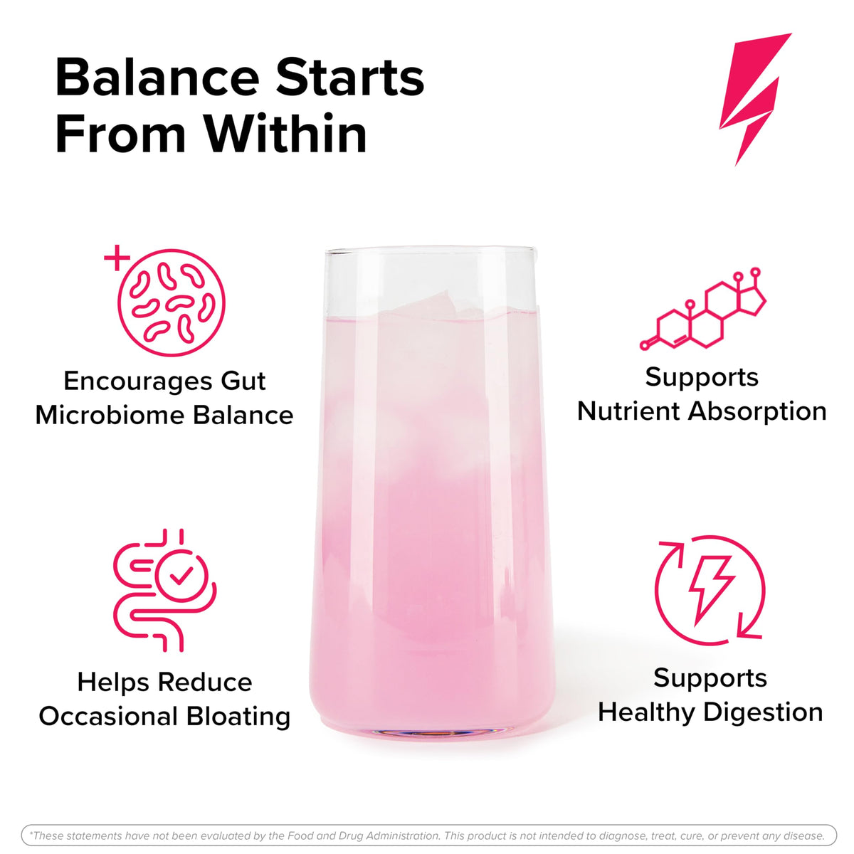 InnoSupps Inno Fiber+ 6g complément alimentaire en poudre avec fruits