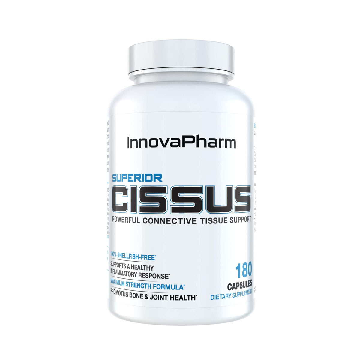 InnovaPharm Cissus Quadrangularis 4800mg - vue de face du flacon