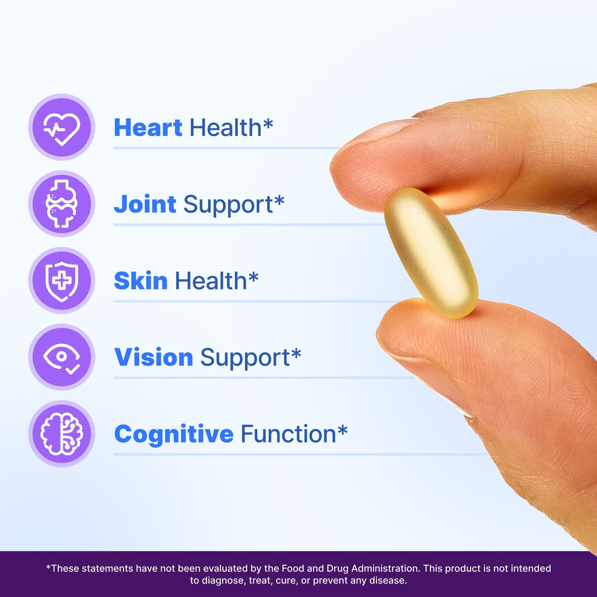 InnovixLabs Omega 3 capsules - contenu à l'intérieur