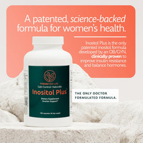 Inositol Plus complément alimentaire femmes étiquette des ingrédients