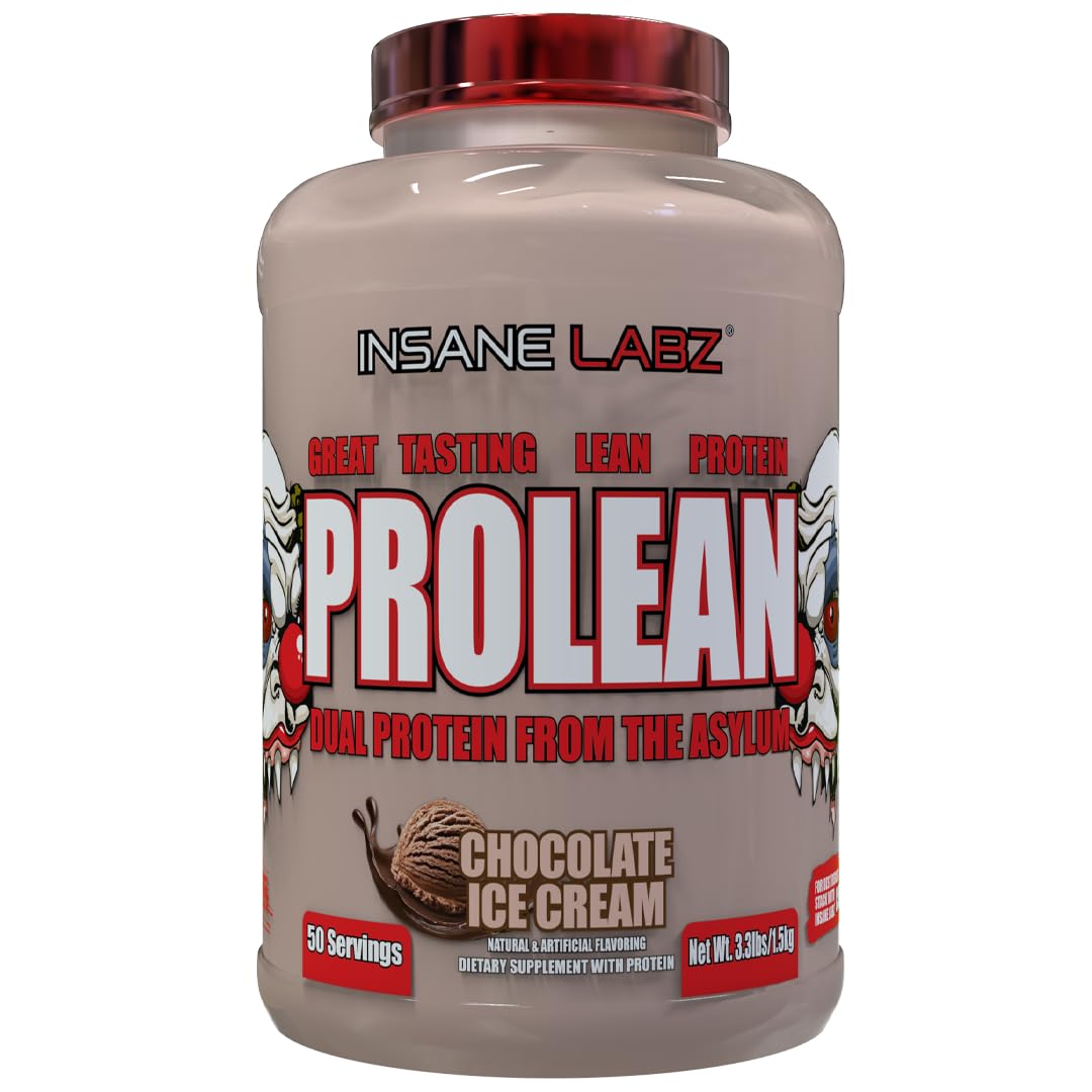 Insane Labz ProLean poudre de collagène chocolat vue avant
