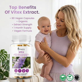 Inspire Vitality LLC Vitex Chasteberry 6000mg emballage