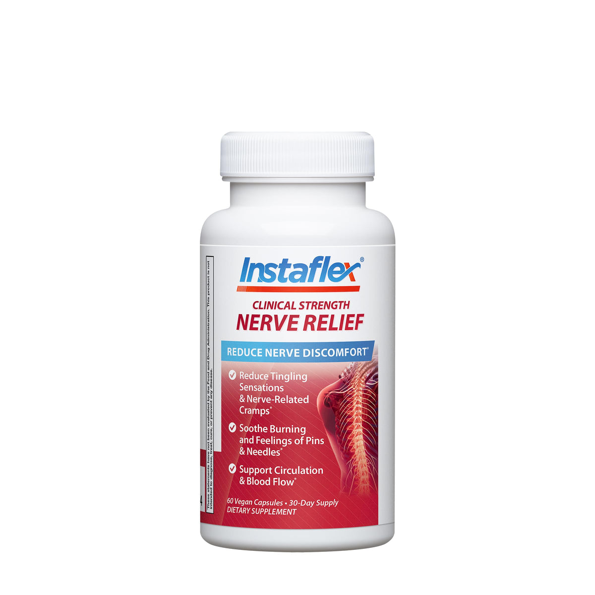 Instaflex Complément Alimentaire Nerveux 60 Capsules Végétales vue avant