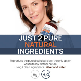 Institut Katharos Eau Argent Colloïdal 240 ml avec étiquette