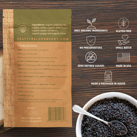 Instructions pour préparer le sirop de sureau