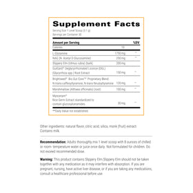 Integrative Therapeutics Barrier Complex 150g emballage avec informations nutritionnelles