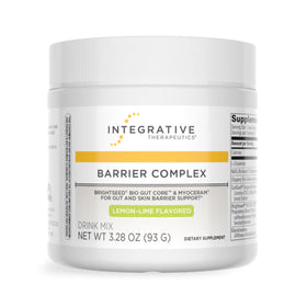 Integrative Therapeutics Barrier Complex 150g mélange à boire citron-lime vue de face