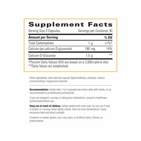 Integrative Therapeutics Calcium D-Glucarate bottle with label