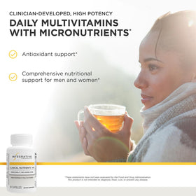 Integrative Therapeutics Clinical Nutrients HP side view showing ingredients