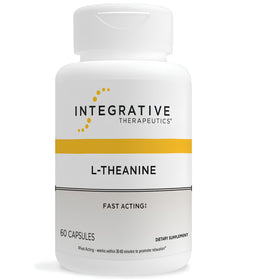 Integrative Therapeutics L-Theanine 60 capsules vue de face
