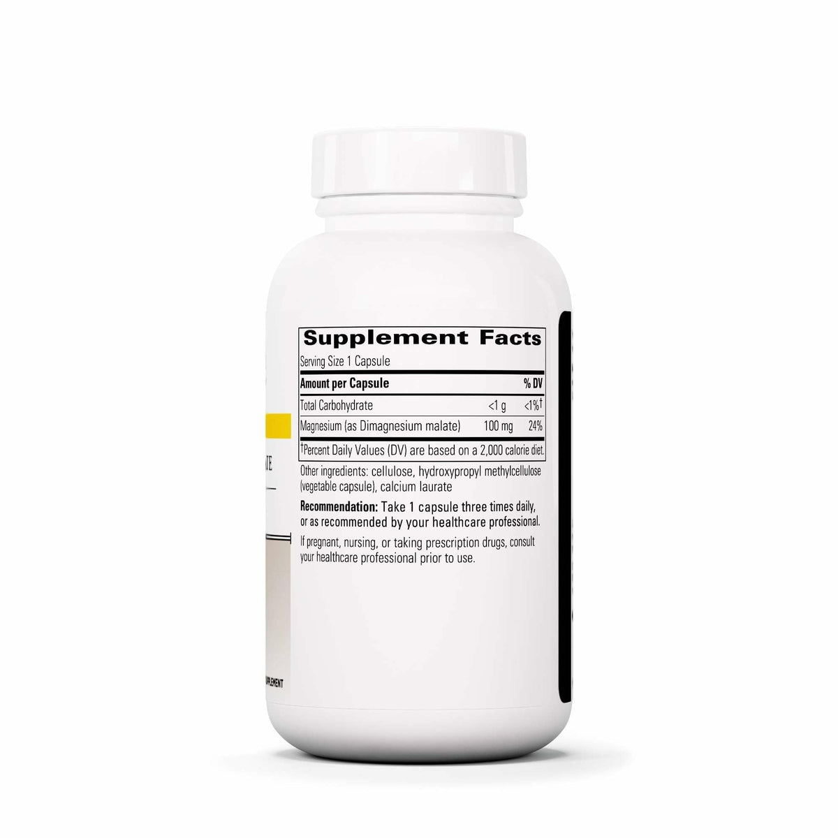 Integrative Therapeutics Magnesium Malate capsule close-up