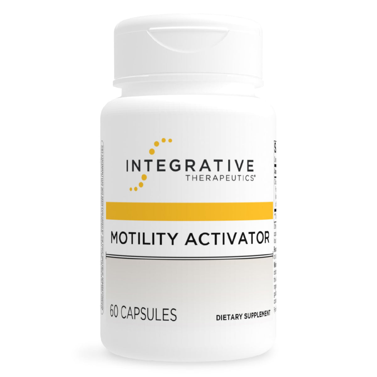 Integrative Therapeutics Motility Activator 60 capsules, vue de face