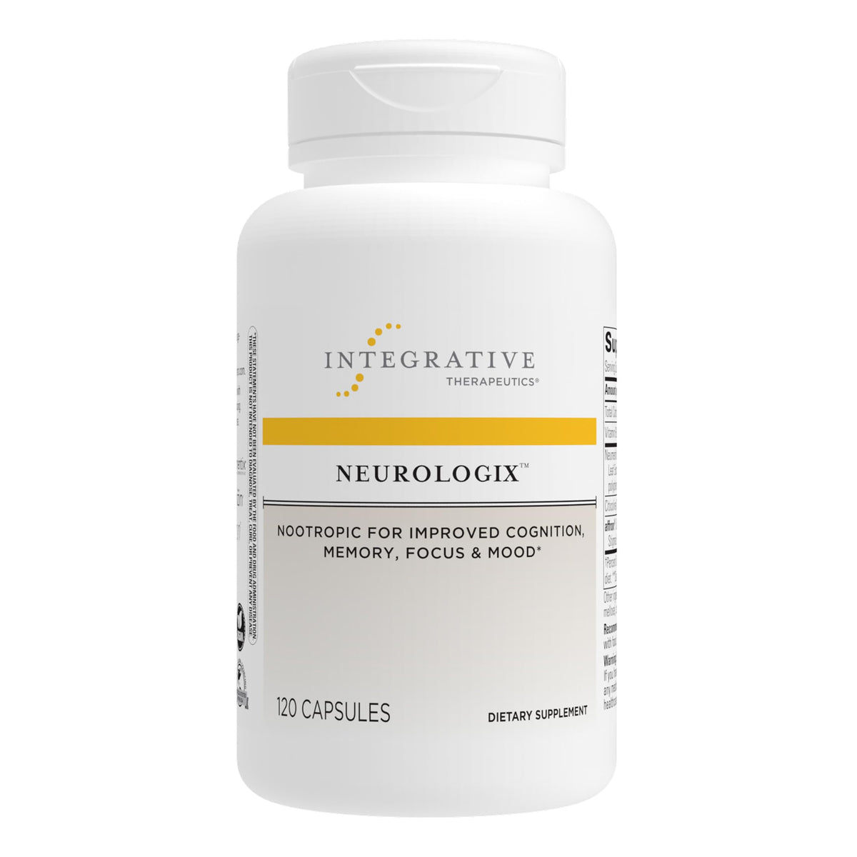 Integrative Therapeutics Neurologix 120 capsules vue de face
