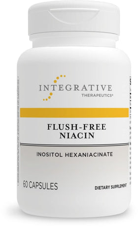 Integrative Therapeutics Niacine Flush-Free 60 Capsules, vue de face