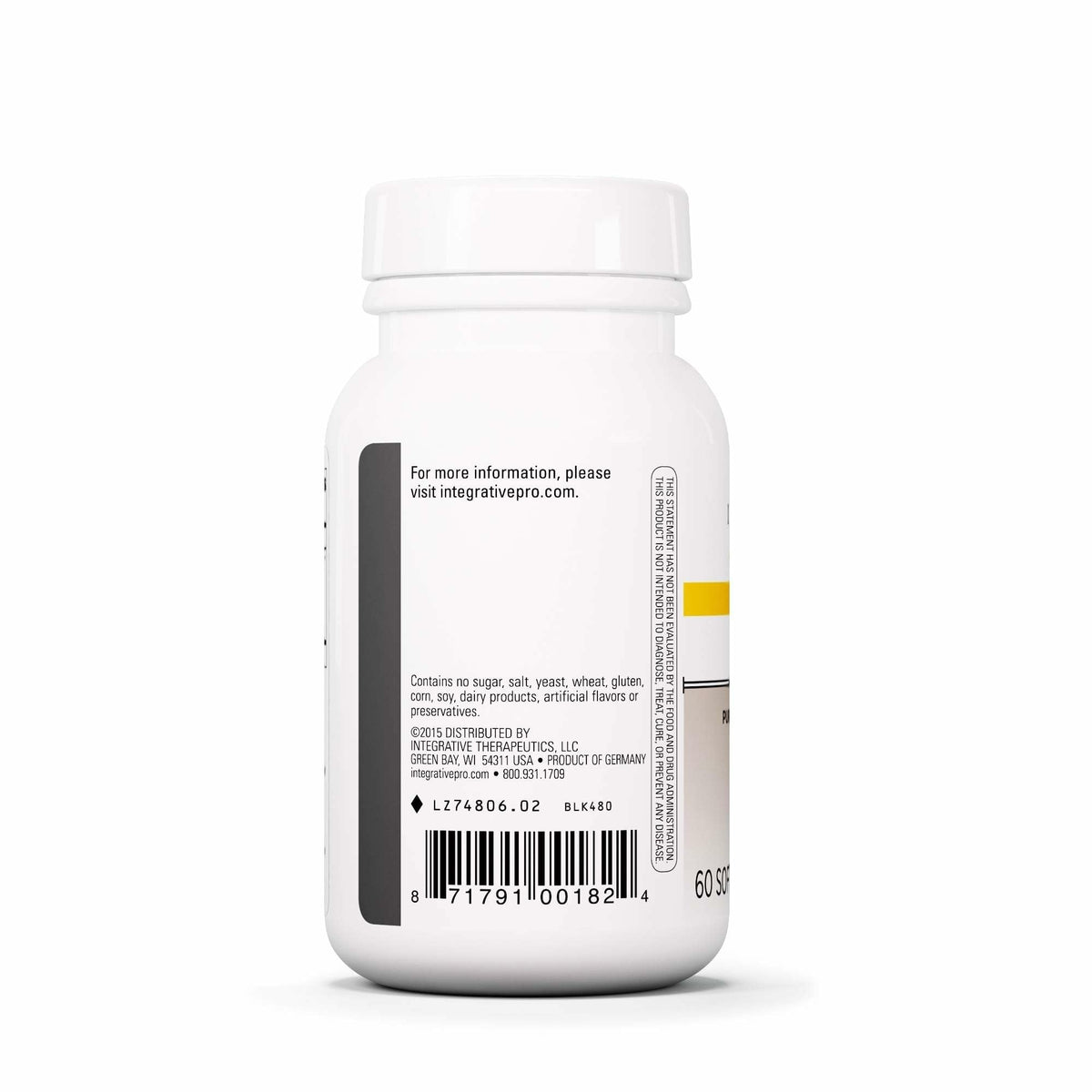 Integrative Therapeutics Petadolex gélules sur fond blanc