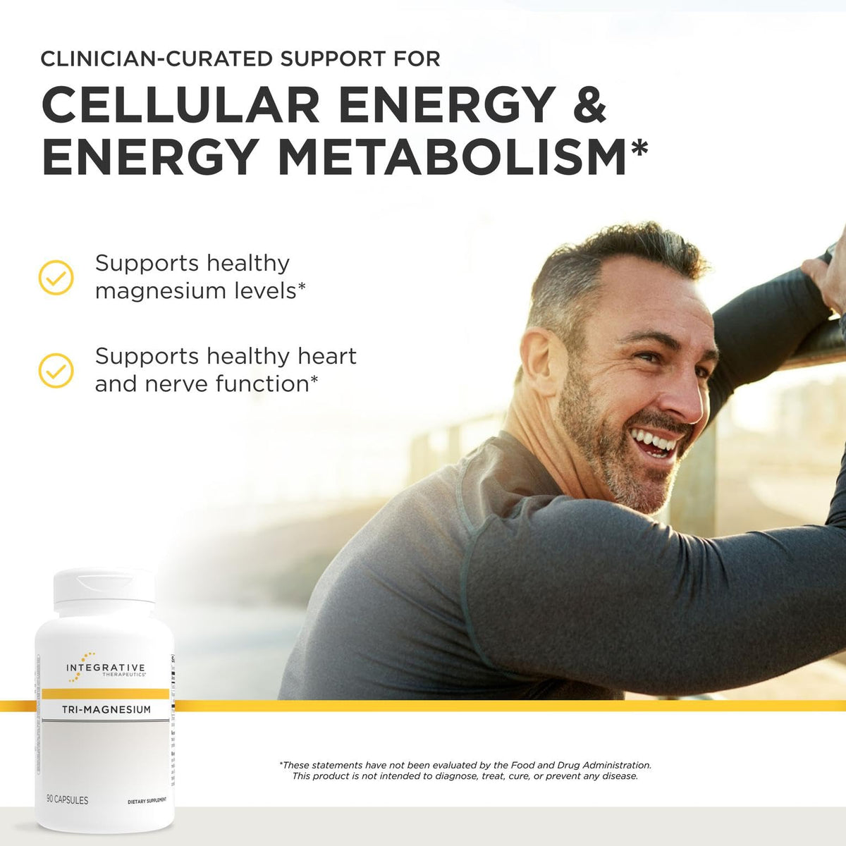 Integrative Therapeutics Tri-Magnesium capsules à l'intérieur de la boîte