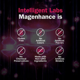 Intelligent Labs MagEnhance Complex Magnésium 120g étiquette