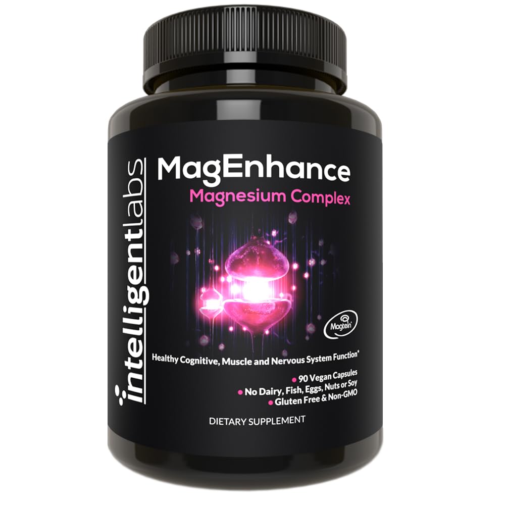 Intelligent Labs MagEnhance Complex Magnésium 120g vue avant