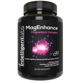 Intelligent Labs MagEnhance Complex Magnésium 120g vue avant