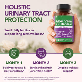 Intimate Rose Aloe Vera capsules showing dosage
