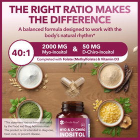 Intimate Rose Myo-Inositol & D-Chiro Inositol 40:1 ingredient list