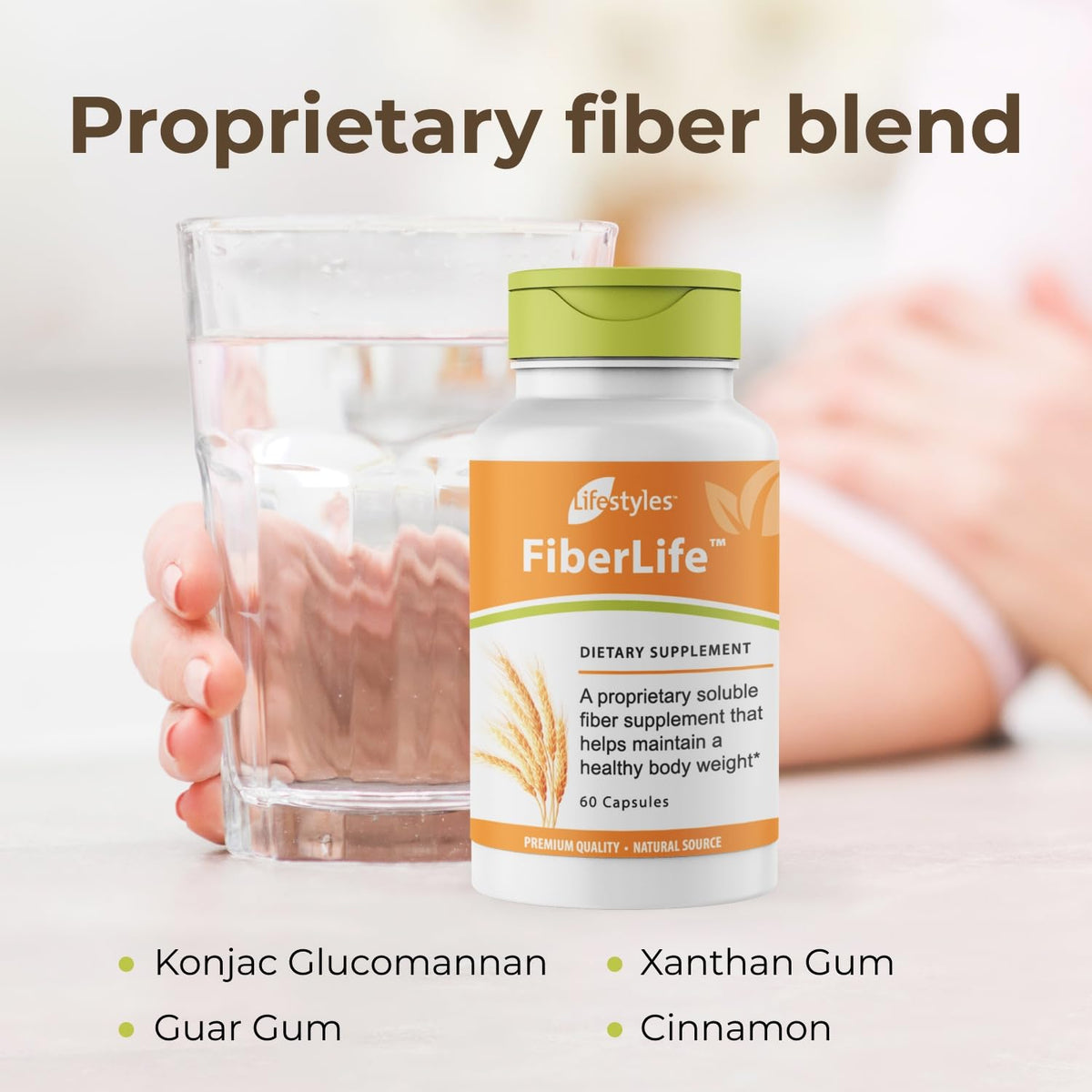 Intra FiberLife capsules avec ingrédients naturels