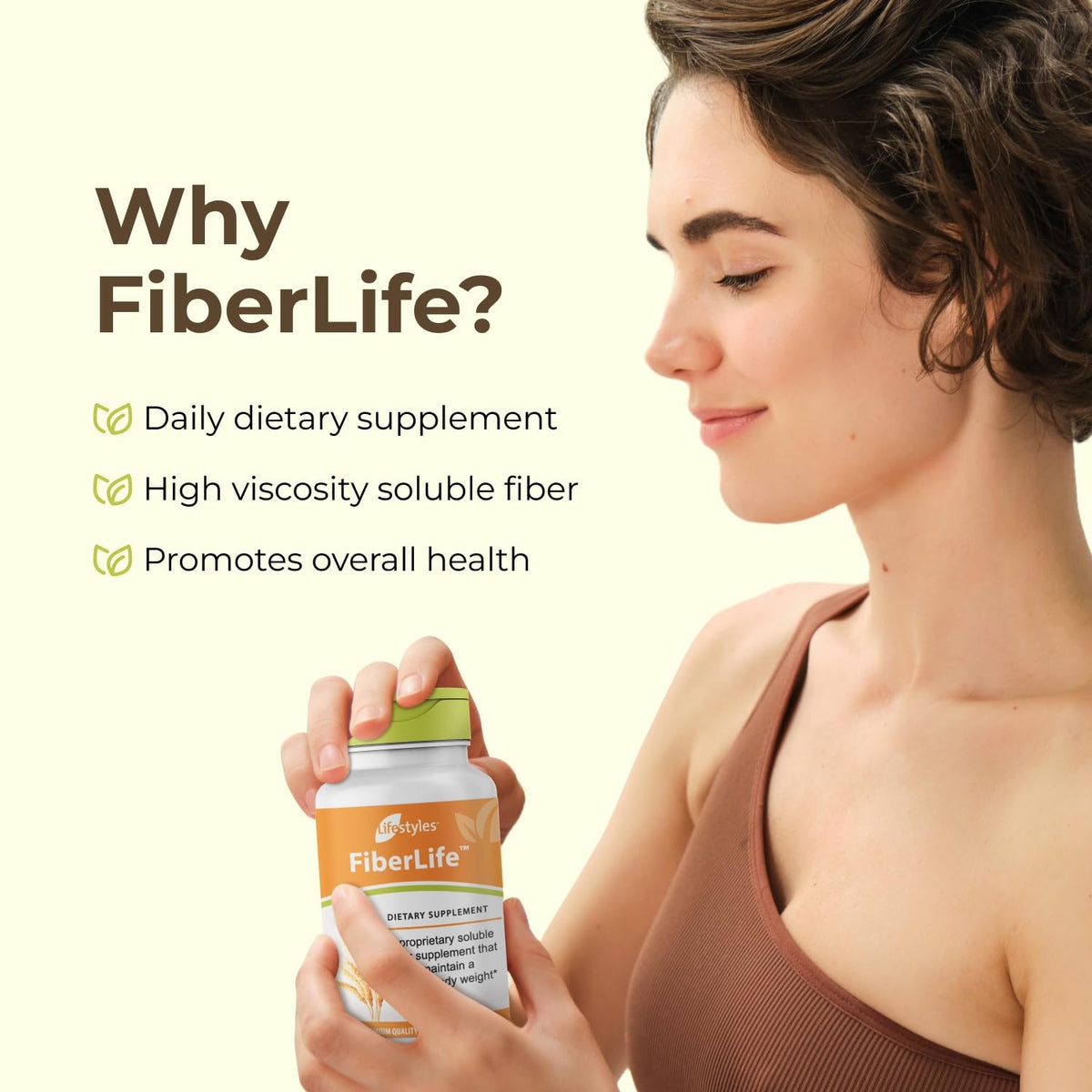 Intra FiberLife capsules ouvertes montrant le contenu