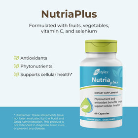 Intra NutriaPlus boîte de 60 capsules, vue latérale