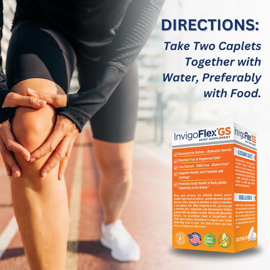 INVIGOFLEX Glucosamine Sulfate 340g côté