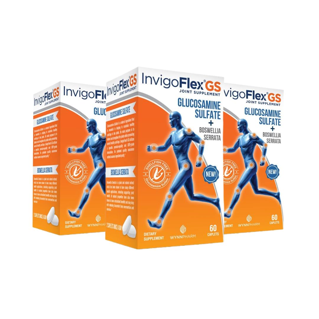 INVIGOFLEX Glucosamine Sulfate 340g emballage avant